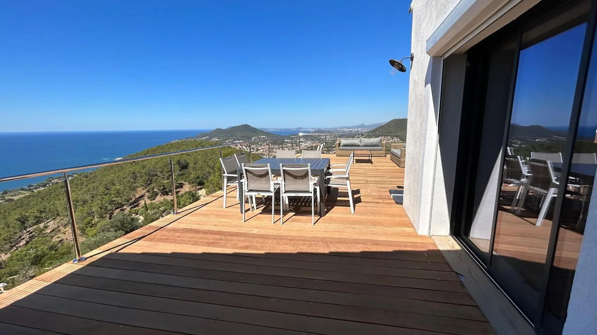 Villa 4 Etoiles Vue Sur Les Iles D'Or Carqueiranne Sea And Mountain Pleasure Villa Vue Mer 180 0*,