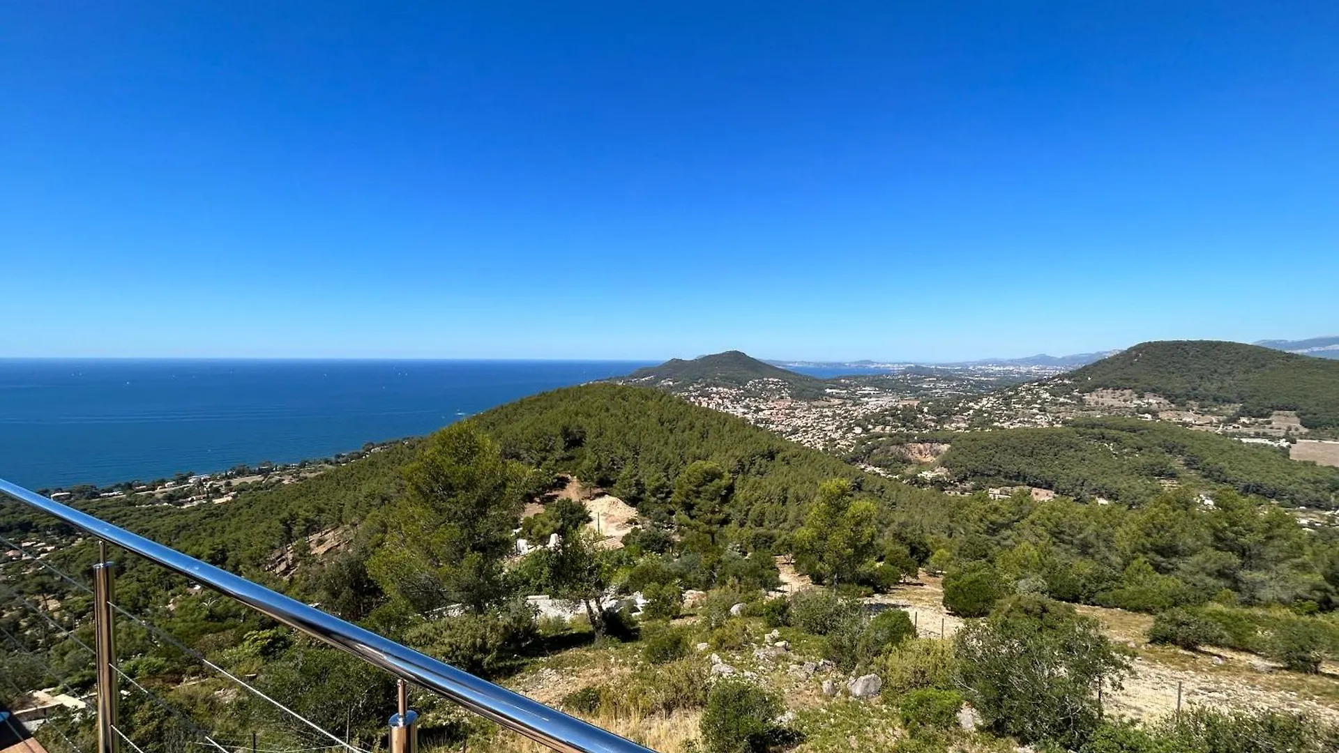 Villa 4 Etoiles Vue Sur Les Iles D'Or Carqueiranne Sea And Mountain Pleasure Villa Vue Mer 180 0*,